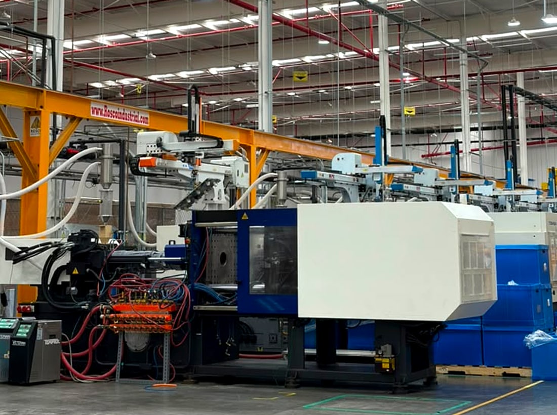 Production tooling and fixtures on a molding line