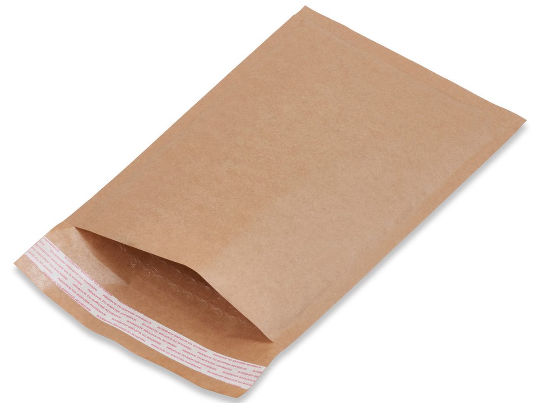 Poly and kraft bubble-lined cushioned mailers — 3